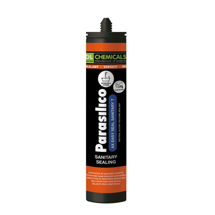 Parasilico AX Easy Seal Sanitary T - Wrijfvaste alcoxy silicone voor sanitair